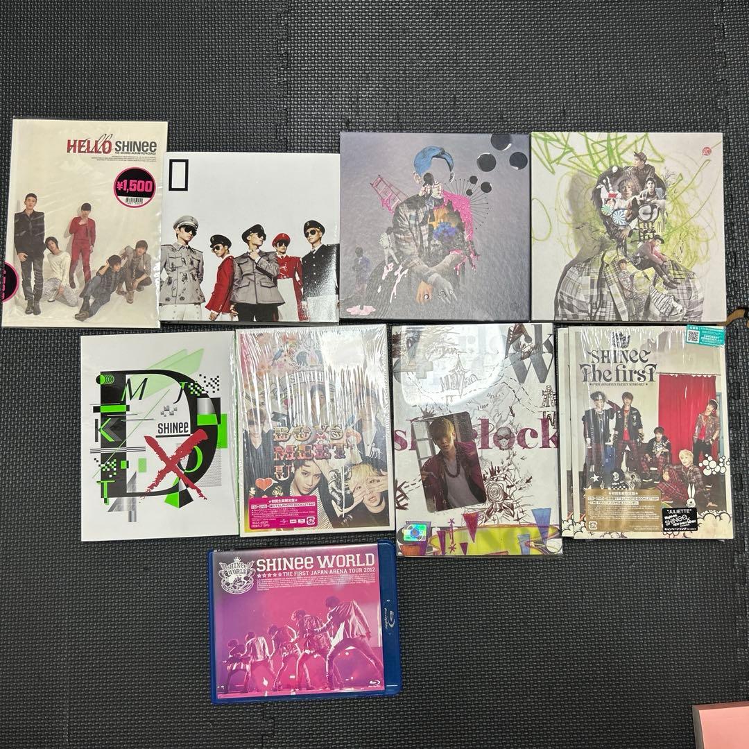 SHINee CD アルバム　Blu-ray まとめ売り　シャイニー