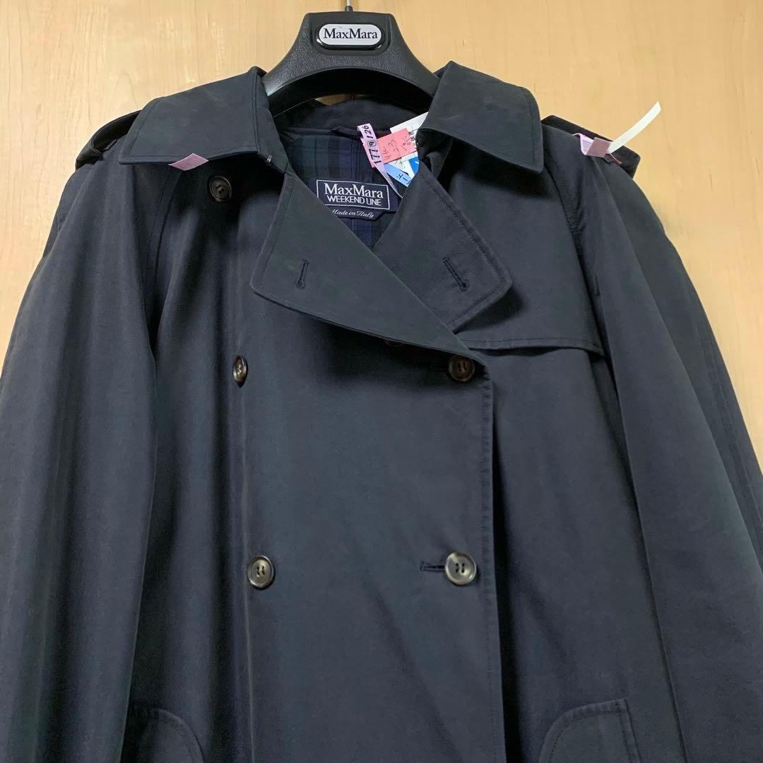 MaxMara WEEKEND LINE ダークネイビートレンチコート