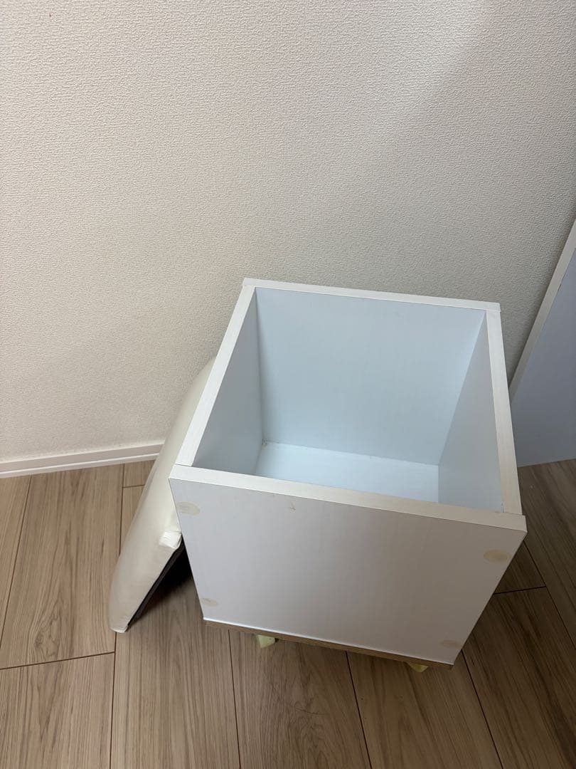 【3/20まで/大型配送料込】姿見ドレッサー・全身鏡 スツール付き