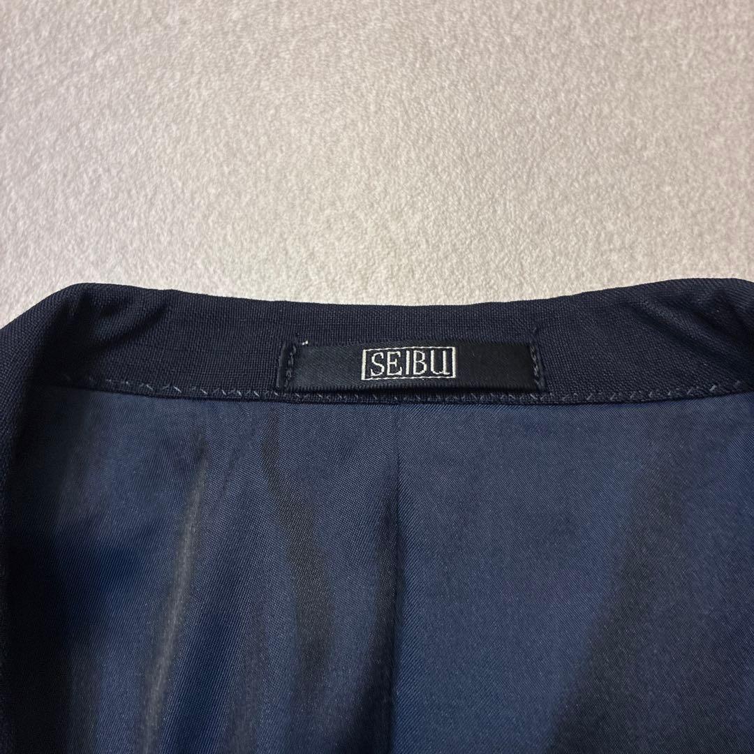 80s90sチャップスラルフローレン紺ブレ金ボタンウール100%M相当