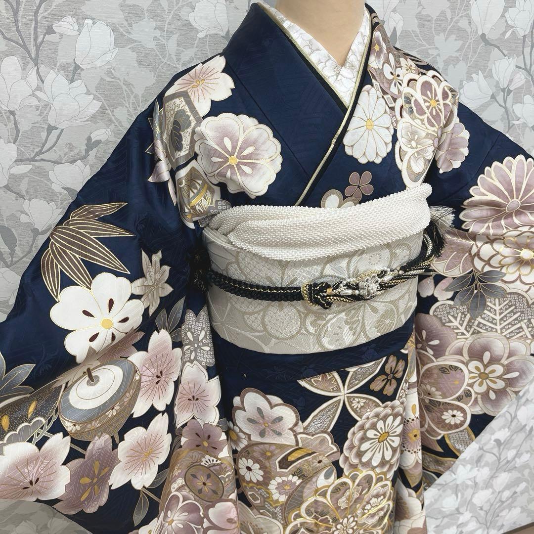 正絹 振袖セット 古典美 豪華吉祥文様