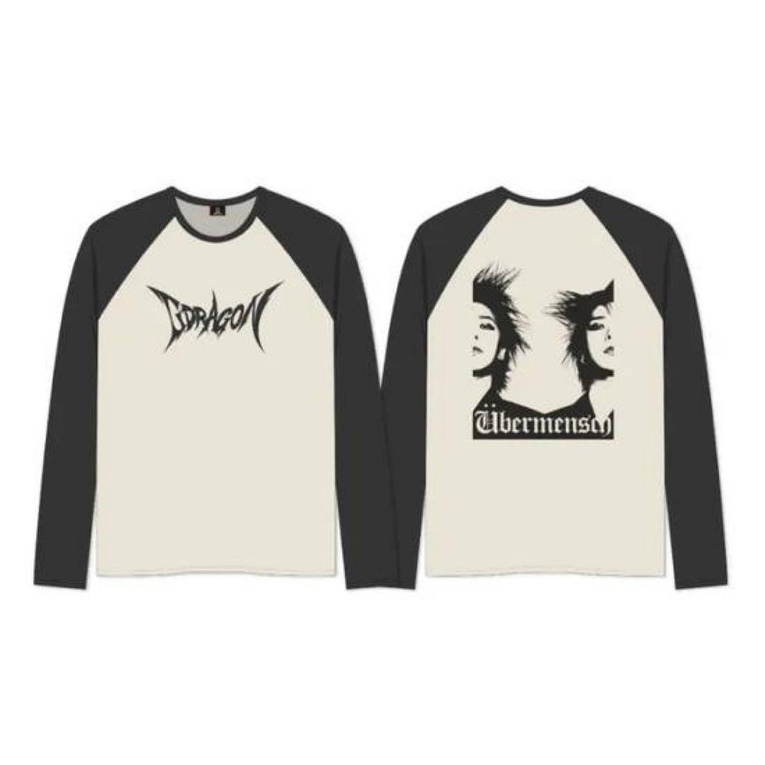 G-Dragon ロングＴシャツ 公式商品　BLACK & WHITE 未使用