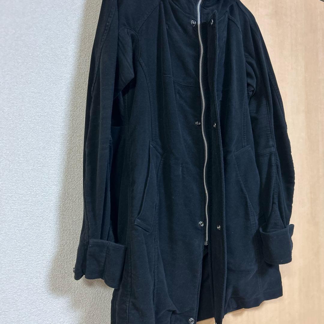 zucca モッズコート【L】とニット【チャコール】セット