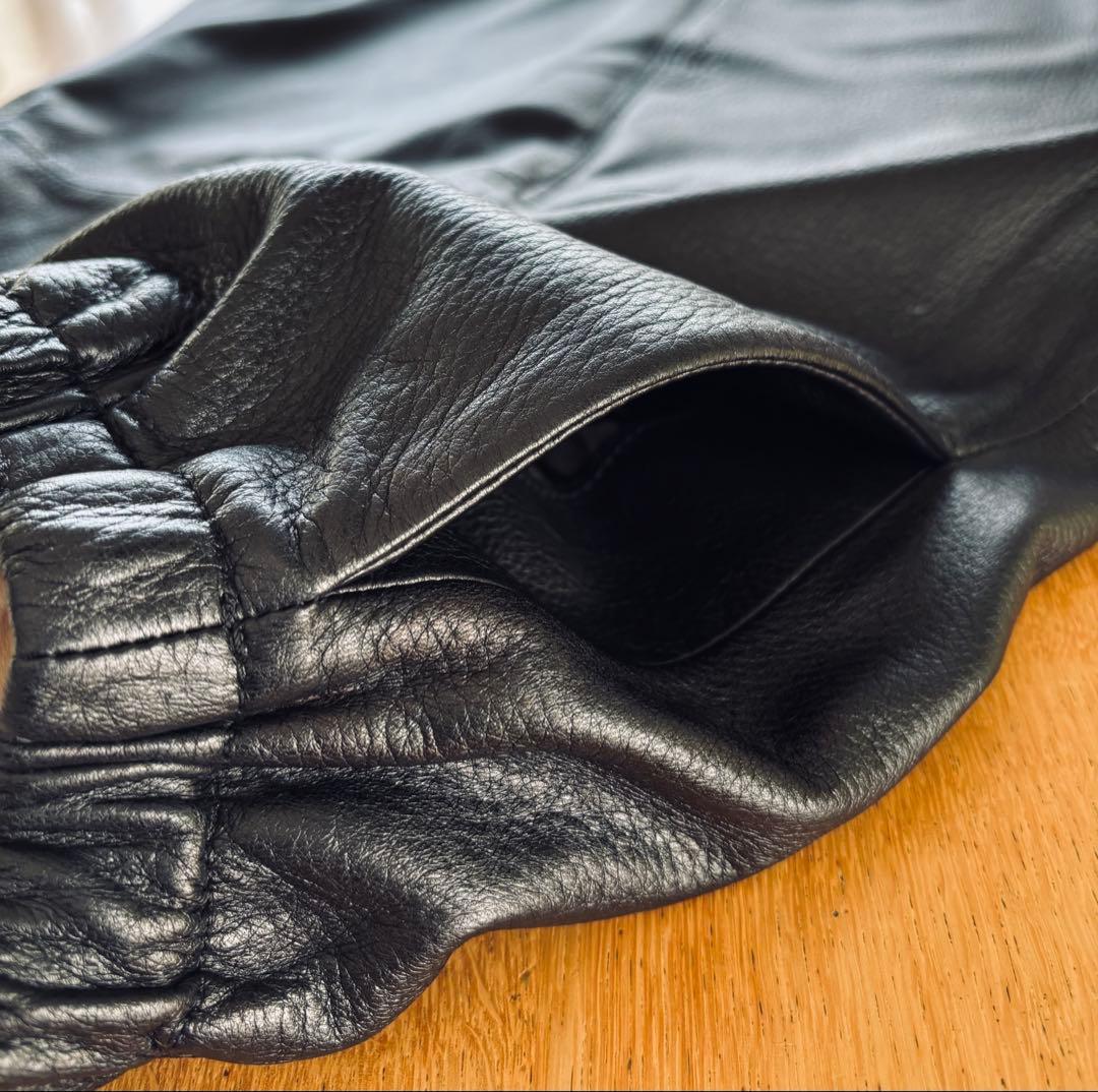 BOTTEGA VENETA レザースカート