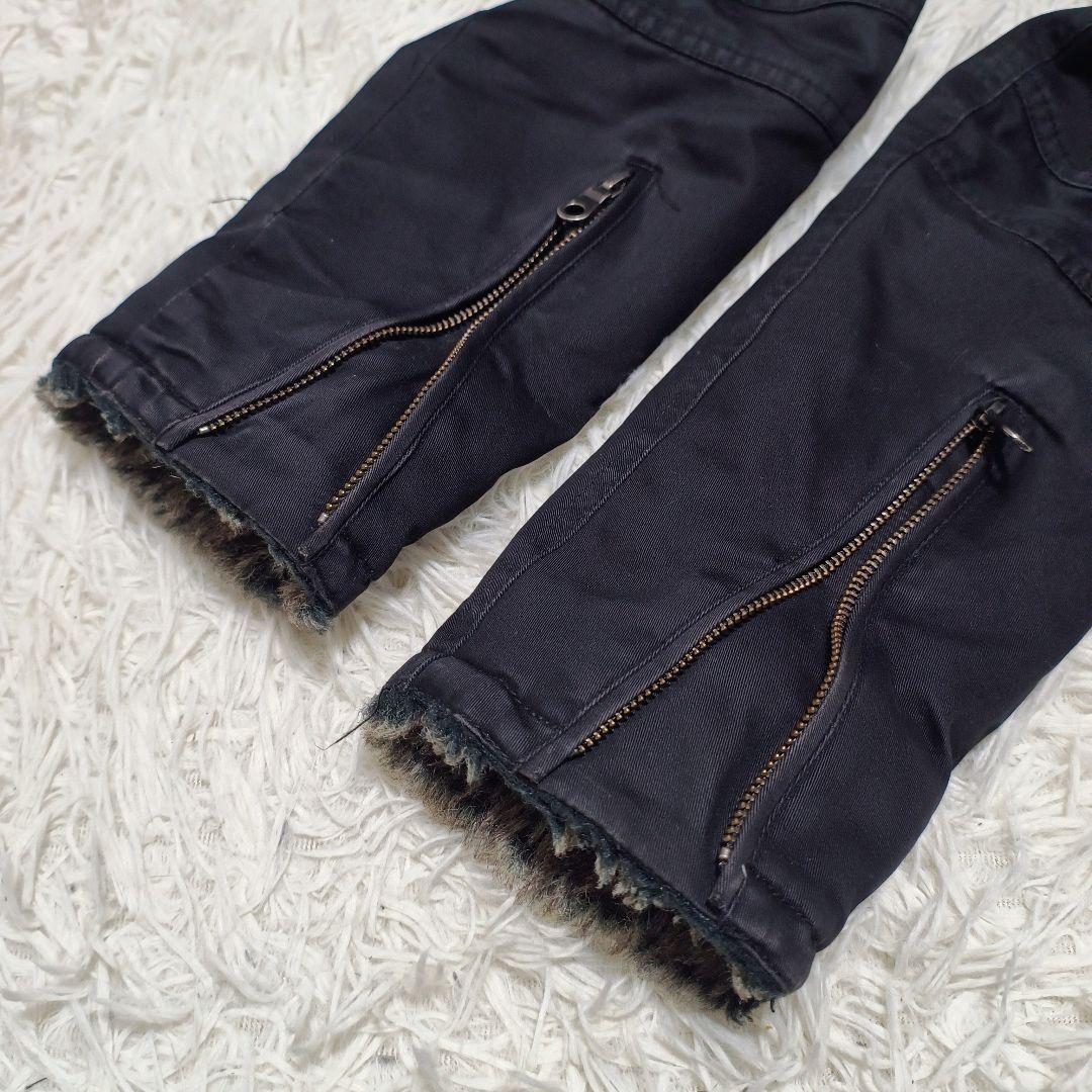 SCHLUSSEL ダブルジップ ファージャケット Y2K size4