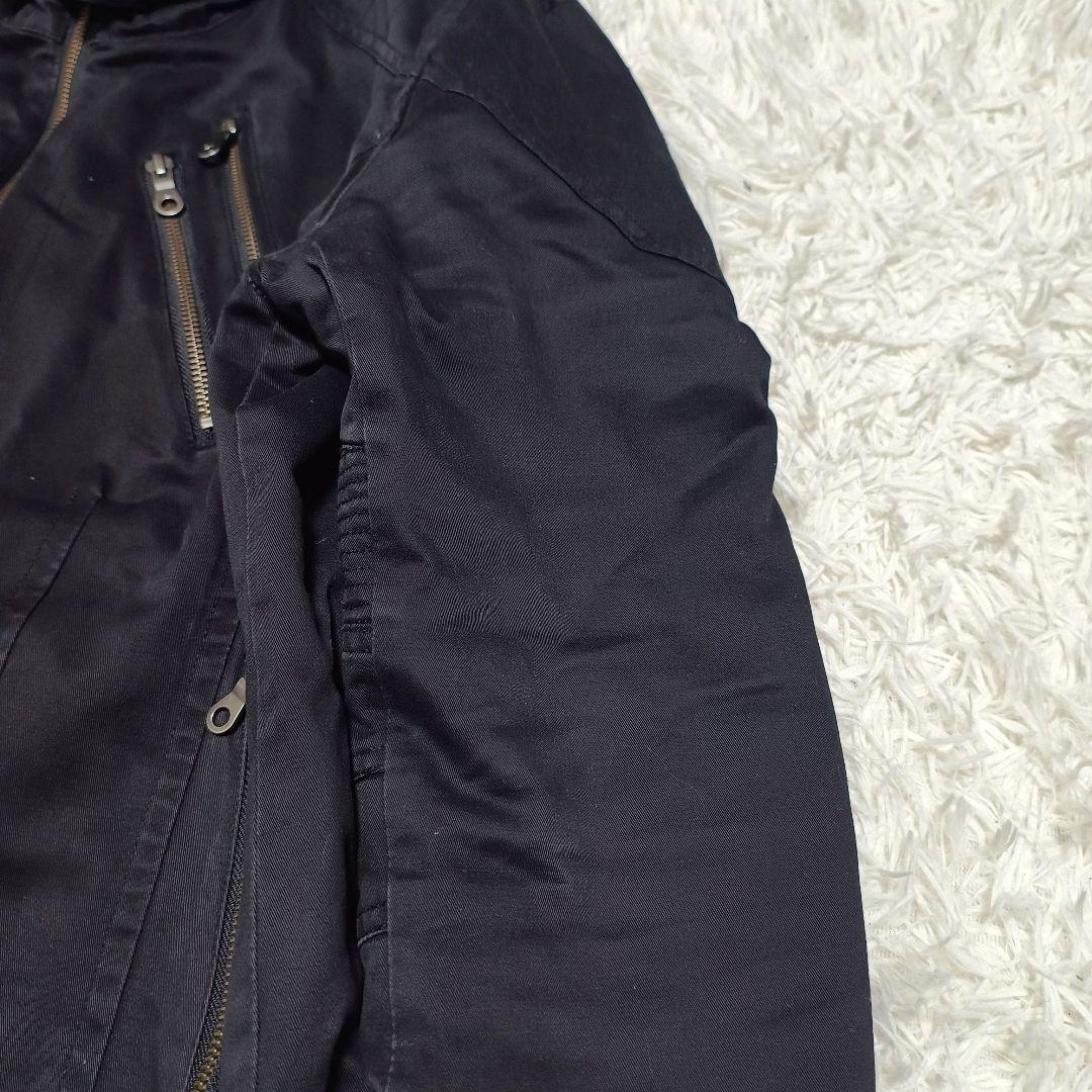 SCHLUSSEL ダブルジップ ファージャケット Y2K size4