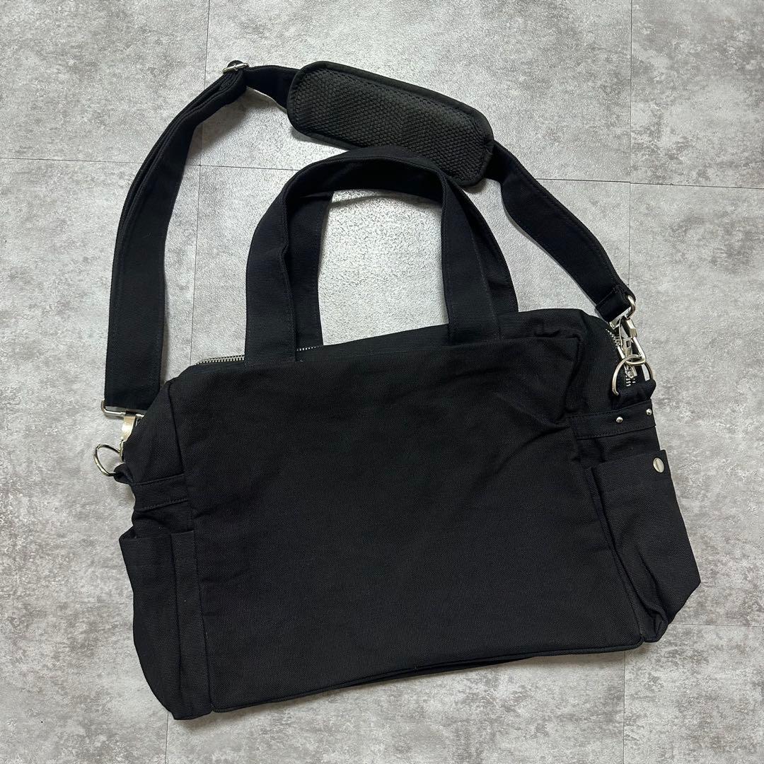BEEDEN BIG B LOGO BAG BLACK ブラック ショルダー