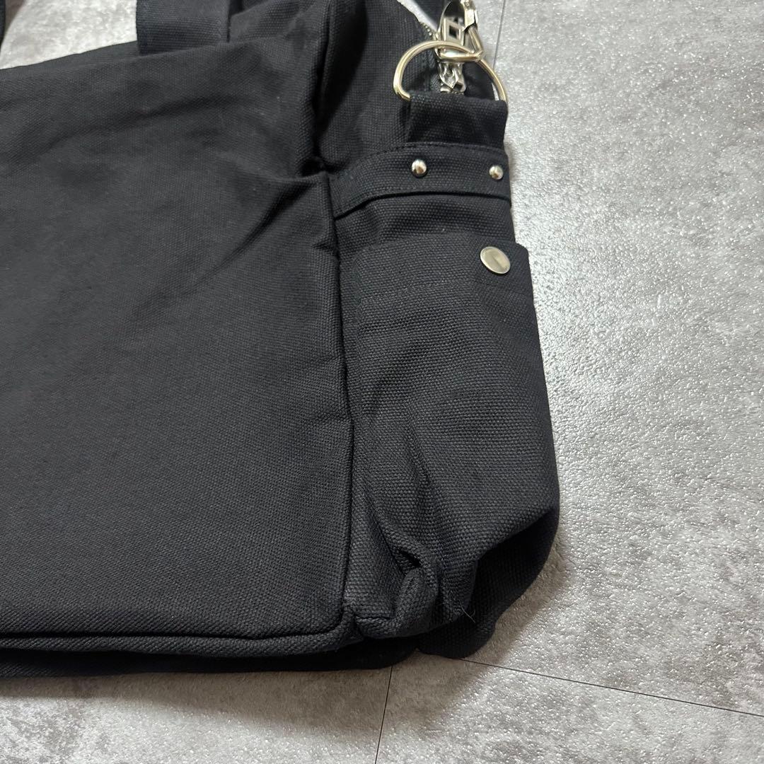 BEEDEN BIG B LOGO BAG BLACK ブラック ショルダー