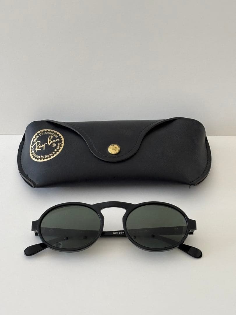【Ray-Ban】ブラック オーバルサングラス