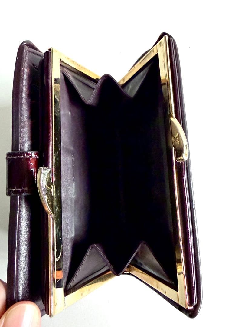 【LOUIS VUITTON】ヴェルニ アマラント 二つ折り財布