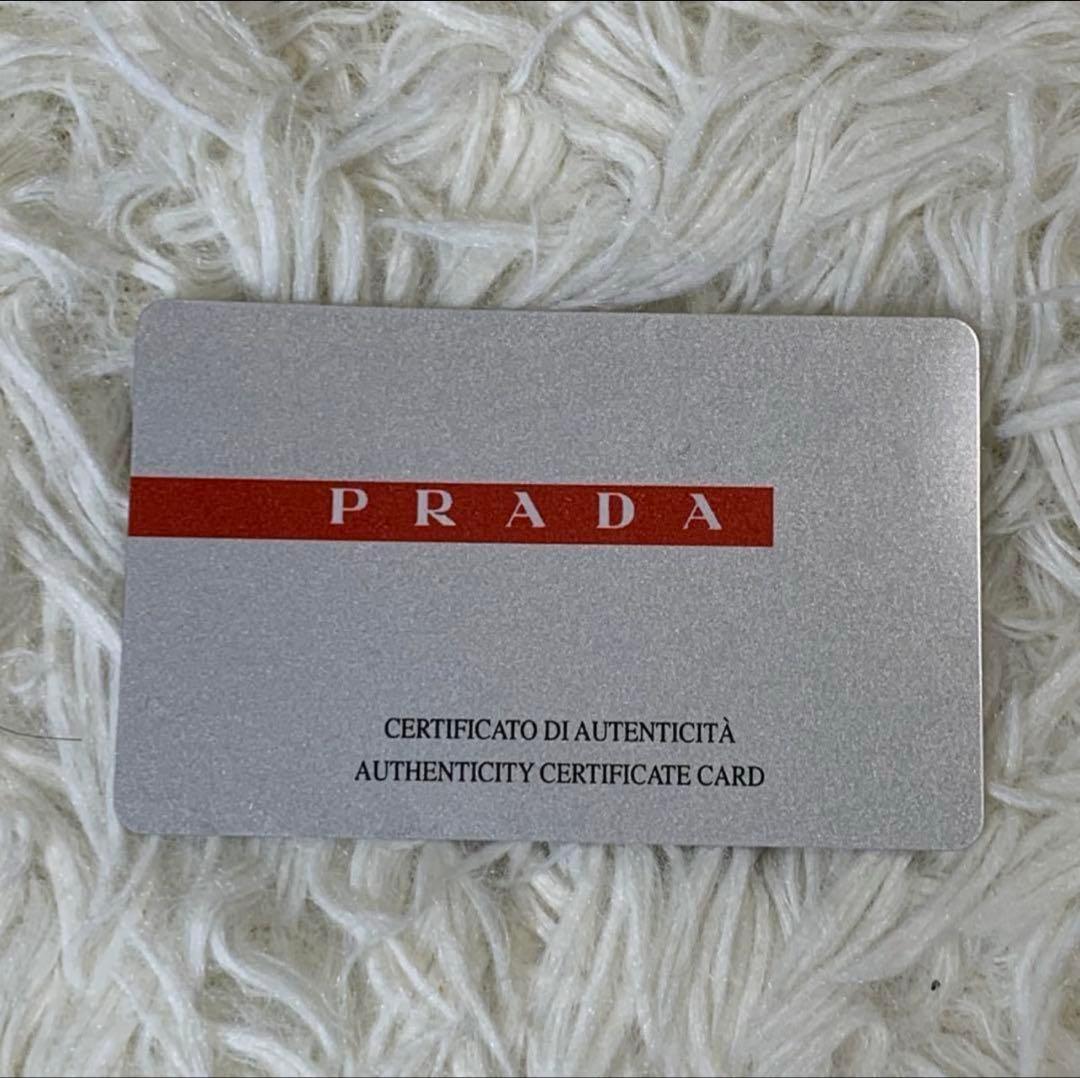 PRADA SPORTS ボストンバッグ ナイロン 南京錠カデナ Gカード付き