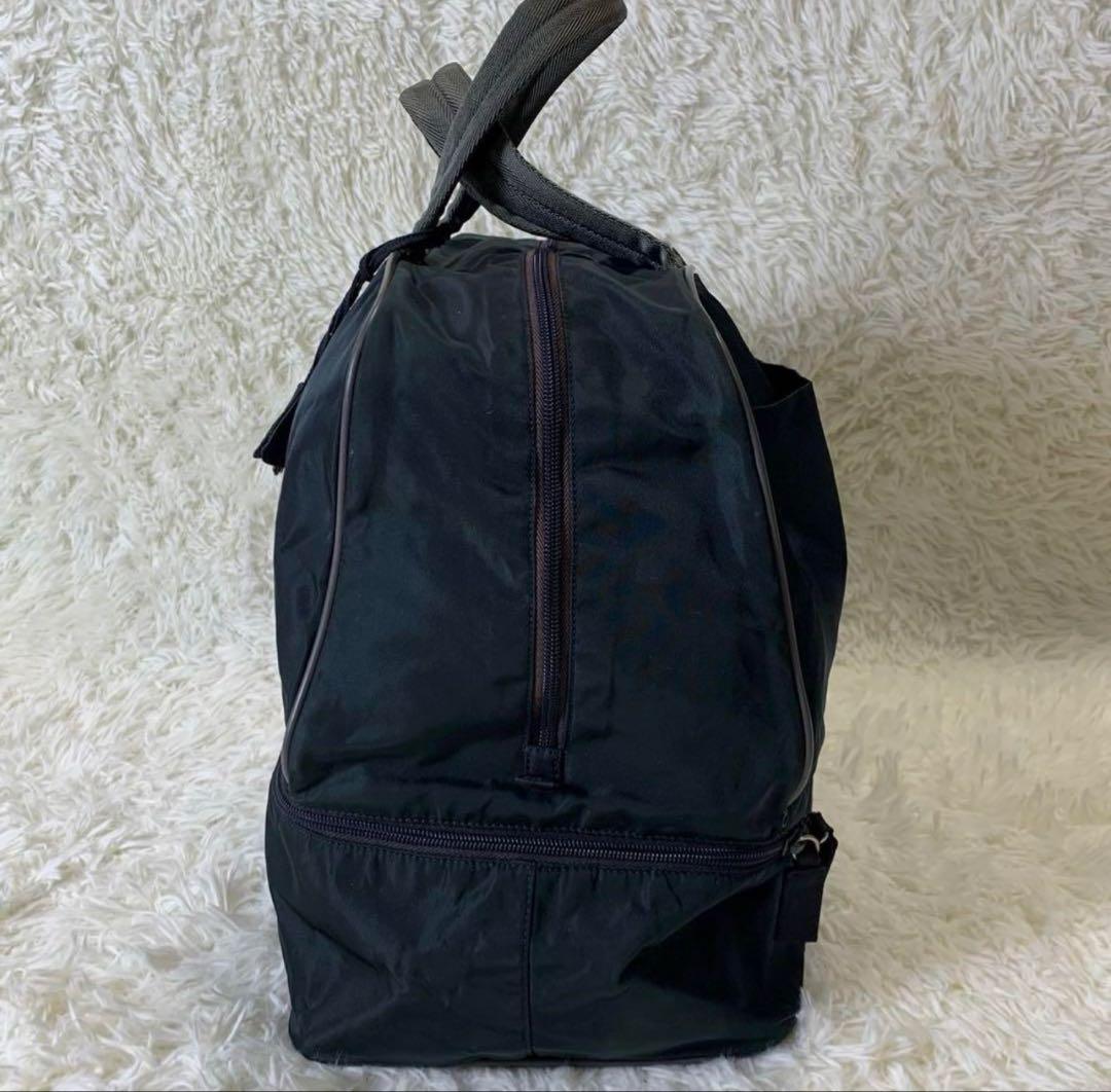 PRADA SPORTS ボストンバッグ ナイロン 南京錠カデナ Gカード付き