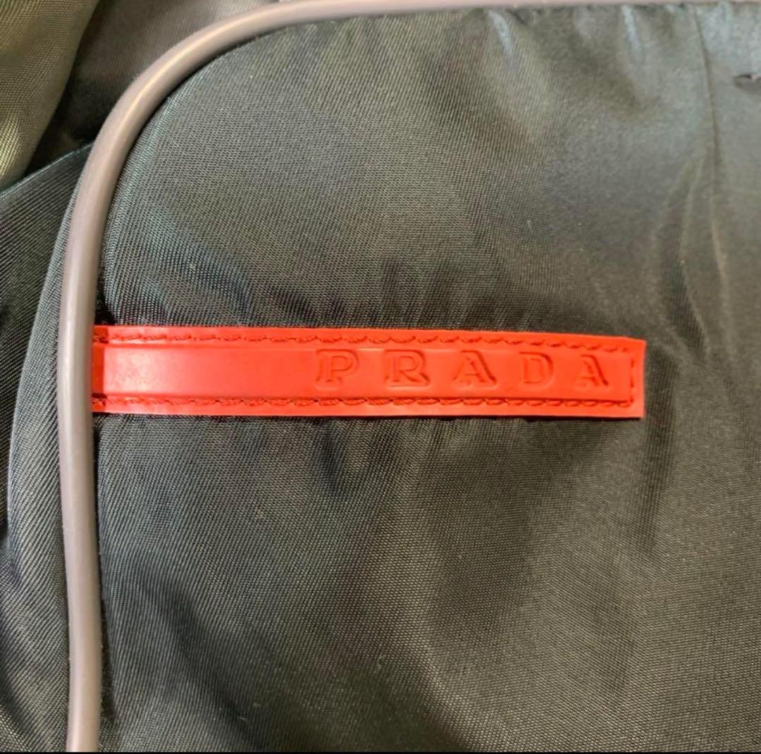 PRADA SPORTS ボストンバッグ ナイロン 南京錠カデナ Gカード付き