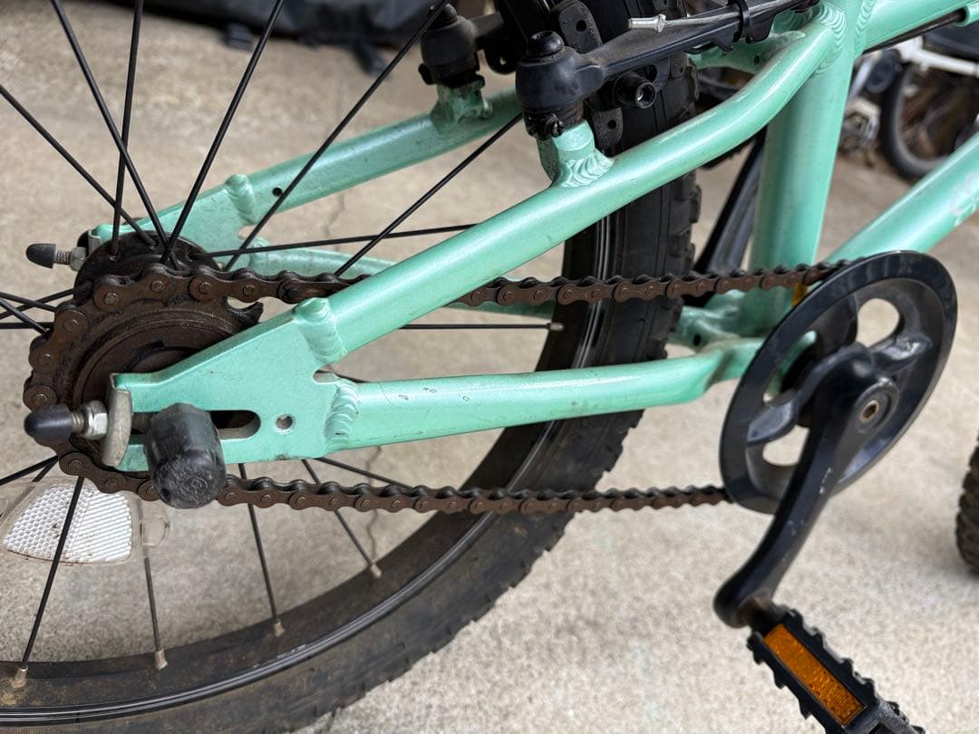 ⚫︎GO⚫︎　ヨツバサイクル　子供用自転車 16インチ ミントグリーン