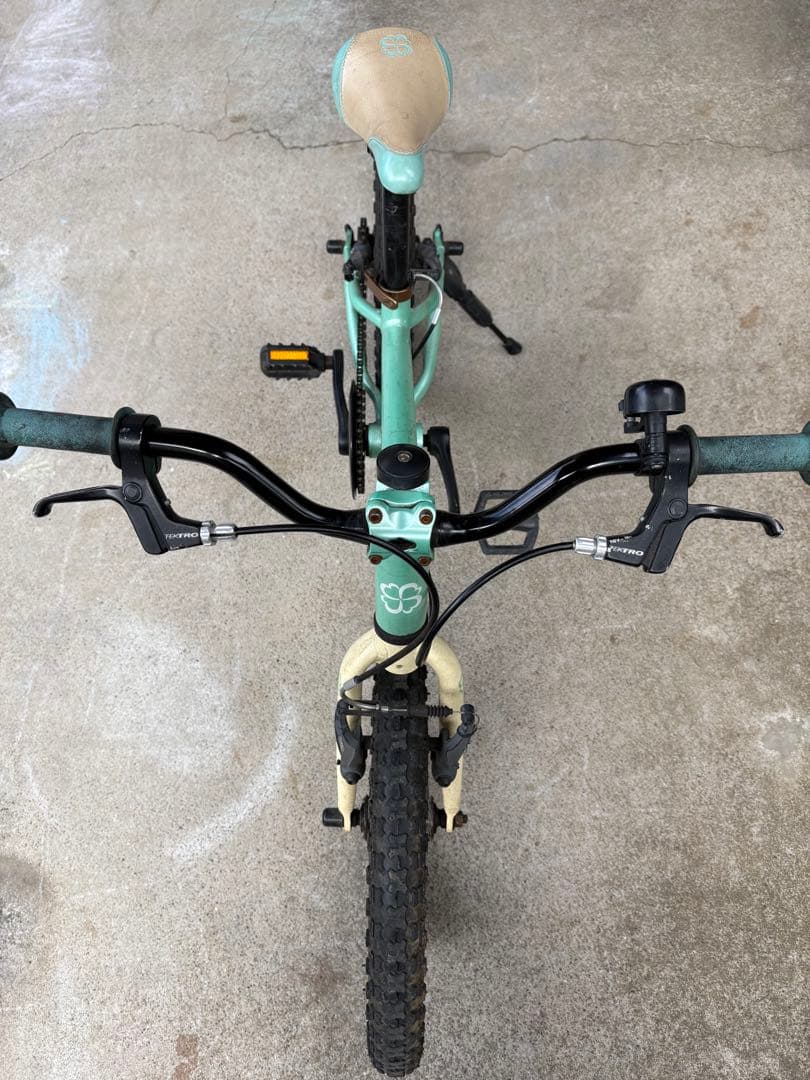 ⚫︎GO⚫︎　ヨツバサイクル　子供用自転車 16インチ ミントグリーン