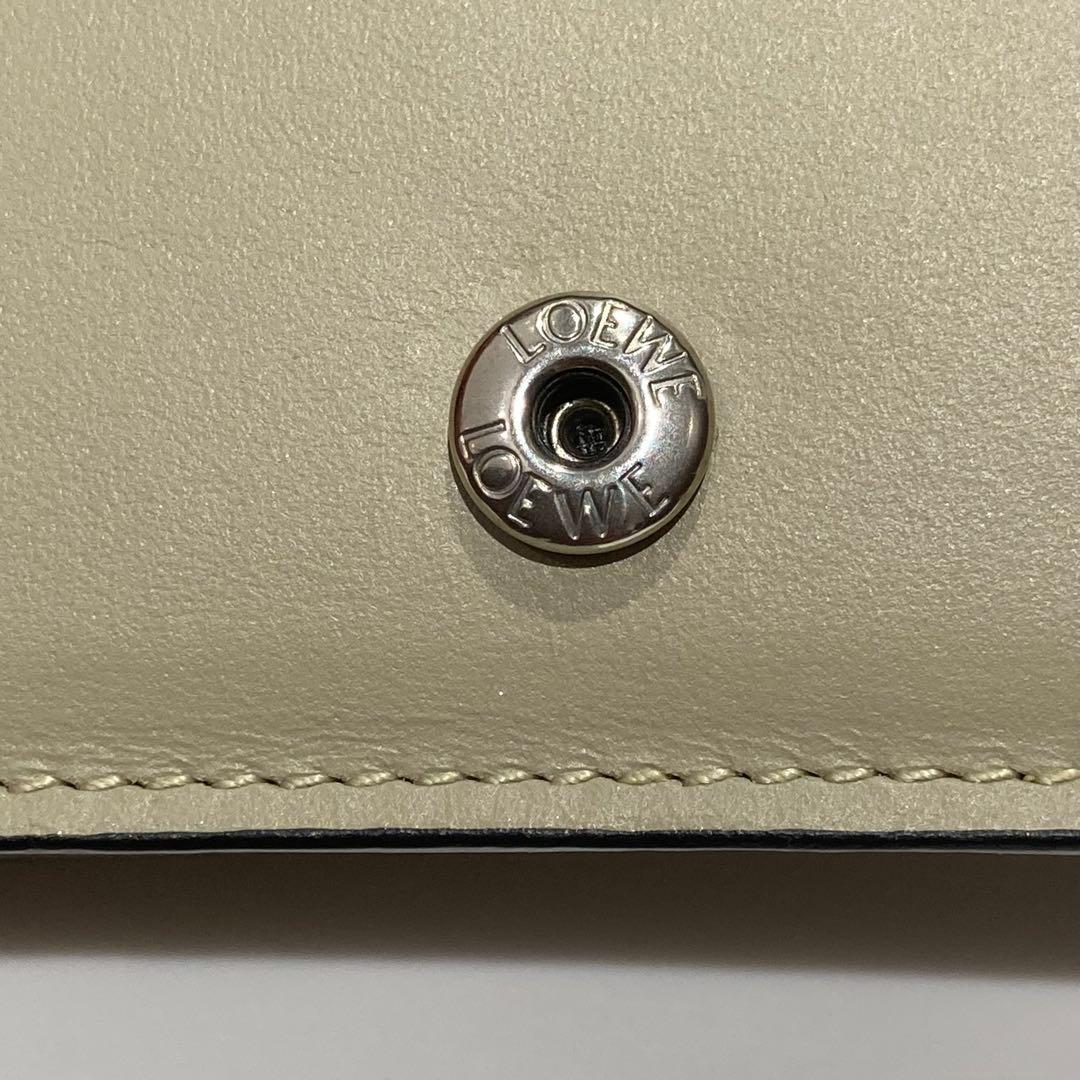 ロエベ LOEWE ビジネス カードホルダー 名刺入れ クレイ/グレージュ