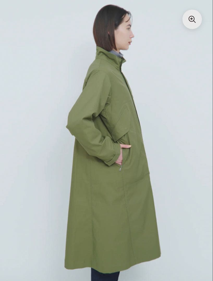美品　lelill レリル　2025年新作　4WAY バックタックモッズコート