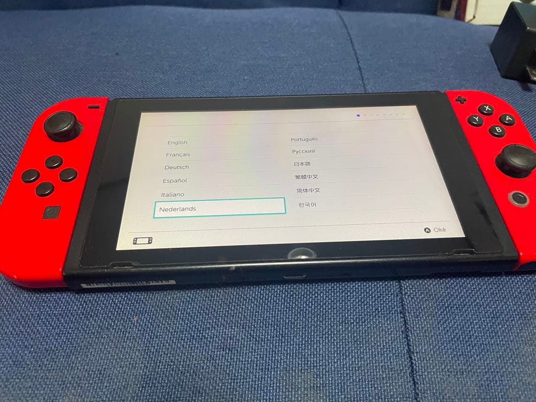 初期型Nintendo Switch本体 ジャンク（動作確認済）