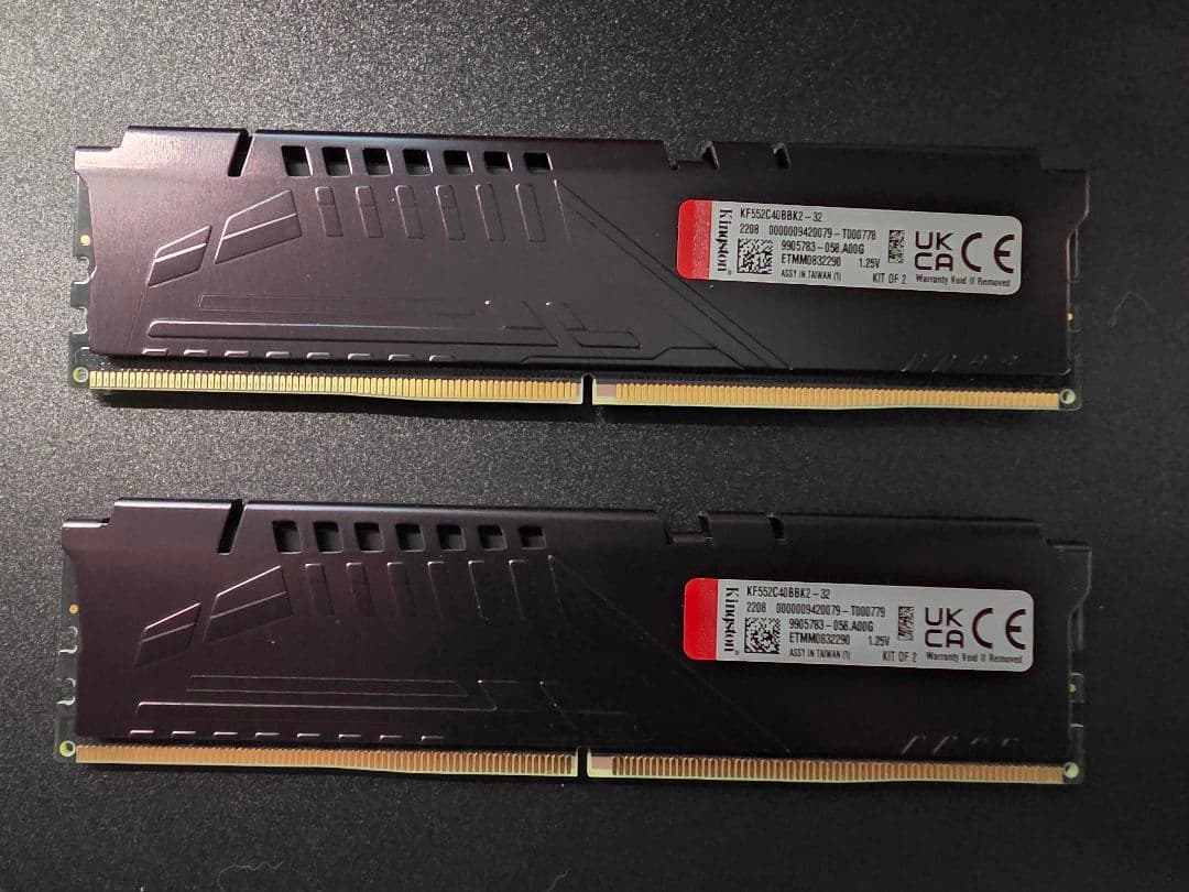 メモリー Kingston FURY BEAST DDR5 32GB 5200MT/s