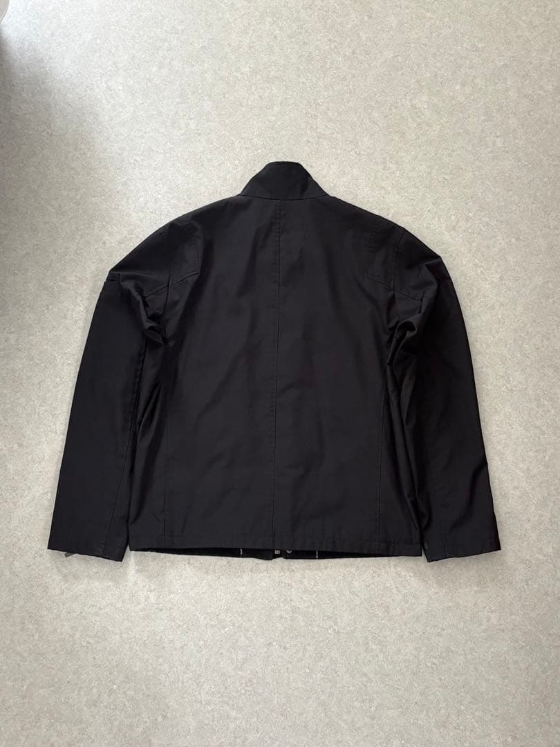 ジャケット・アウター   Minimal Nylon Jacket Black
