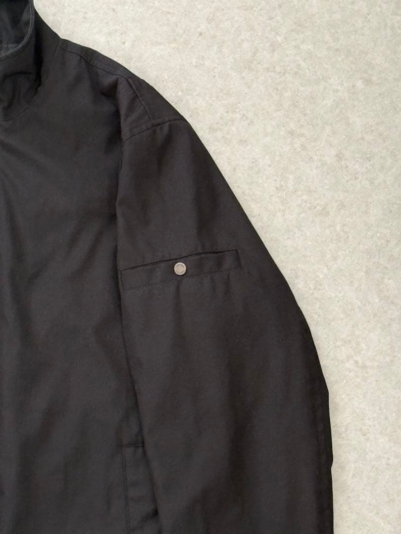 ジャケット・アウター   Minimal Nylon Jacket Black