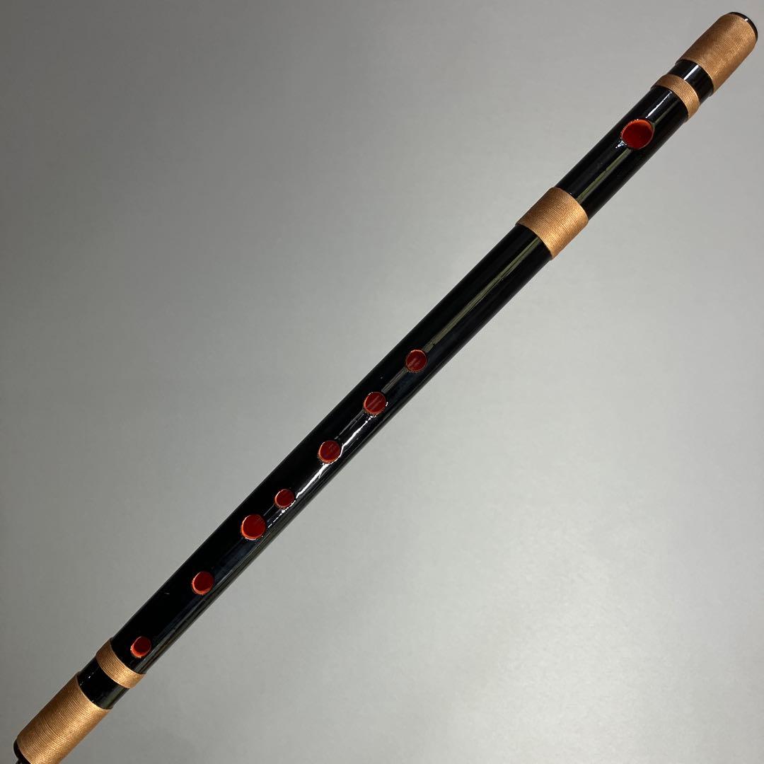 篠笛八本調子 C管 CMR8-245 唄物　ドレミ調　天地糸巻 西洋音階 竹笛