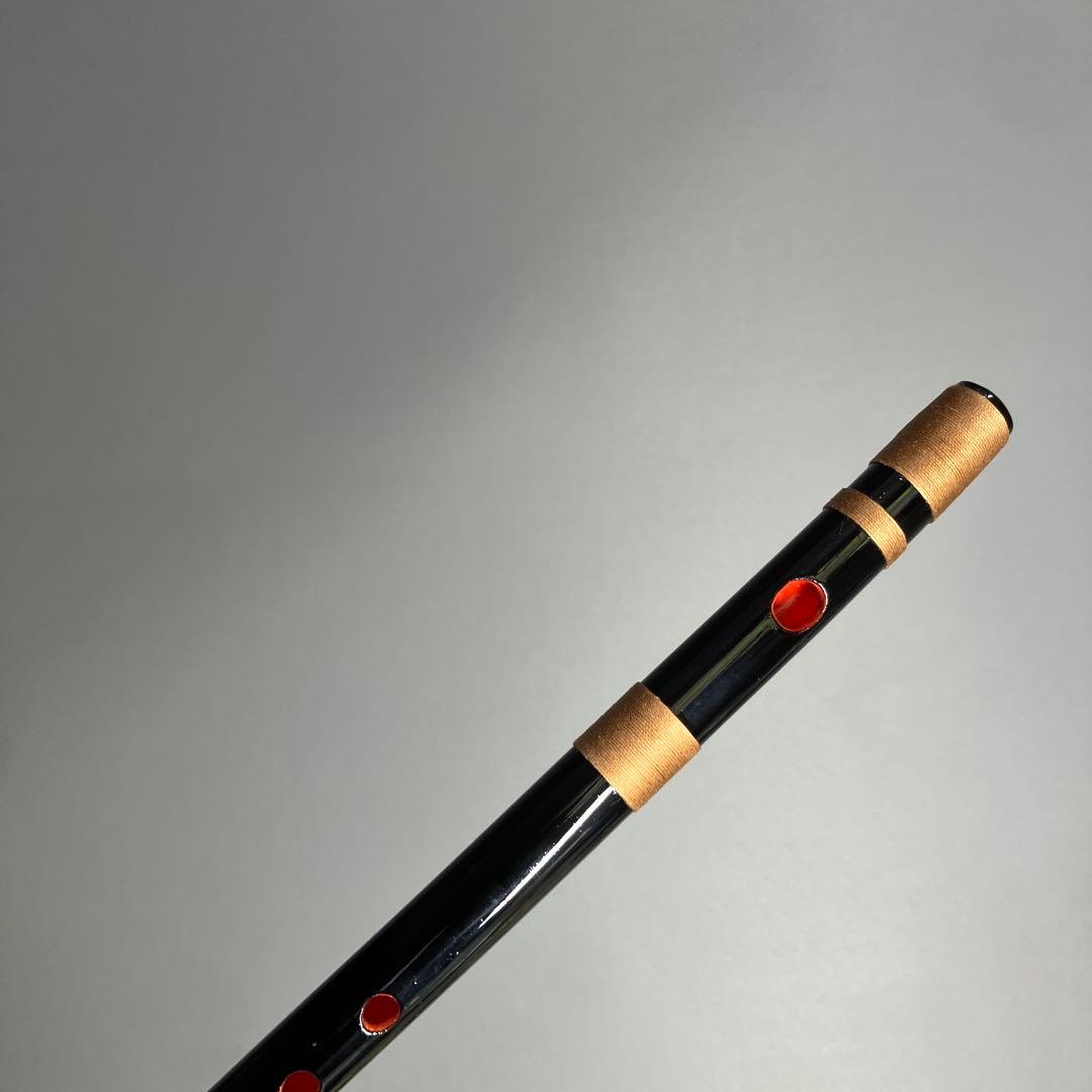 篠笛八本調子 C管 CMR8-245 唄物　ドレミ調　天地糸巻 西洋音階 竹笛
