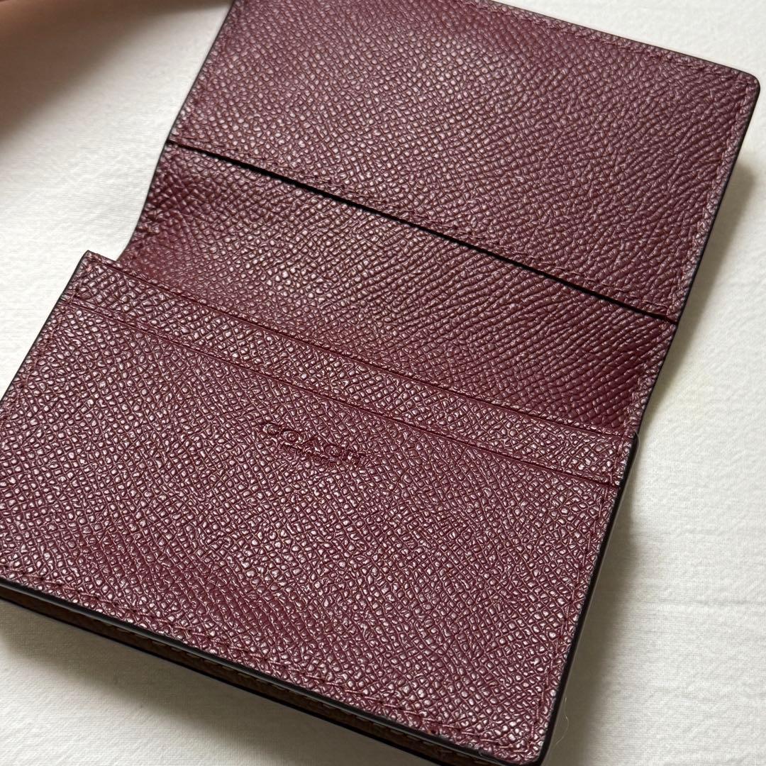 COACH 名刺入れ 新品未使用 しぃちゃん様