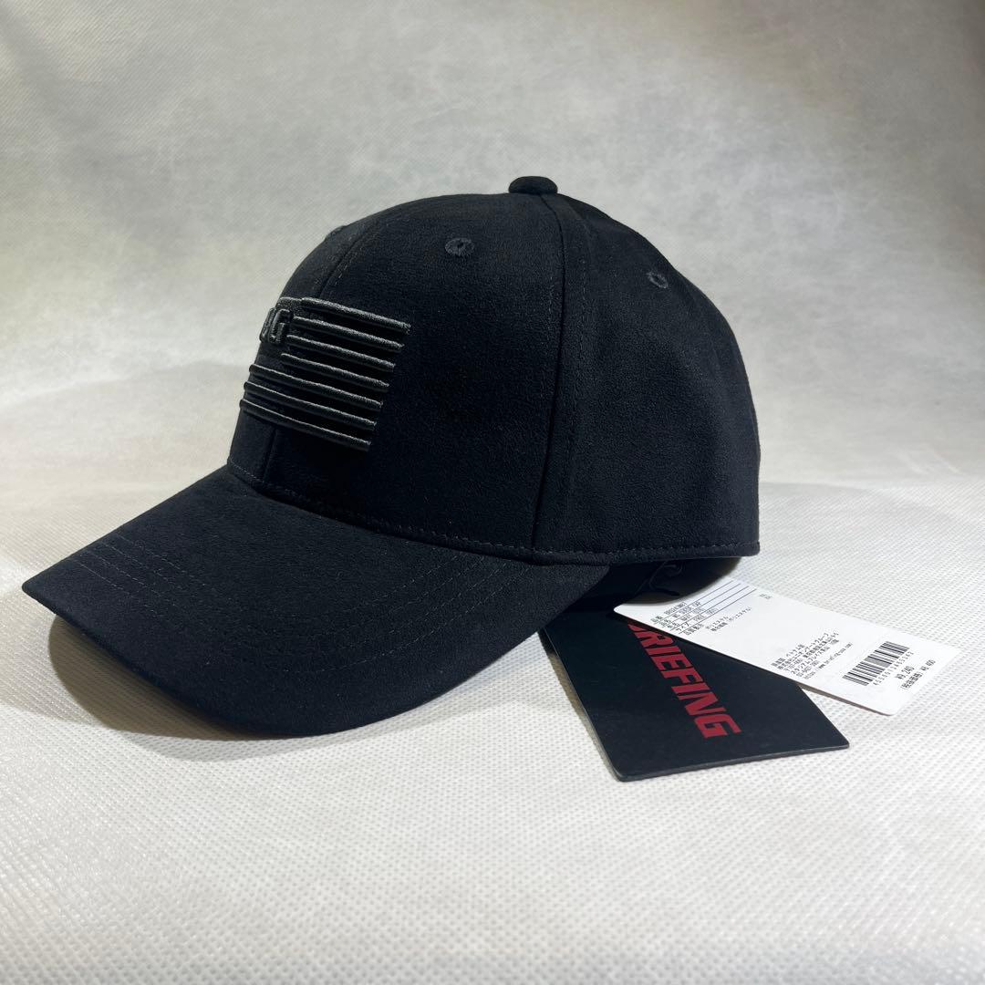 メンズウェア BRIEFING SUEDE CAP