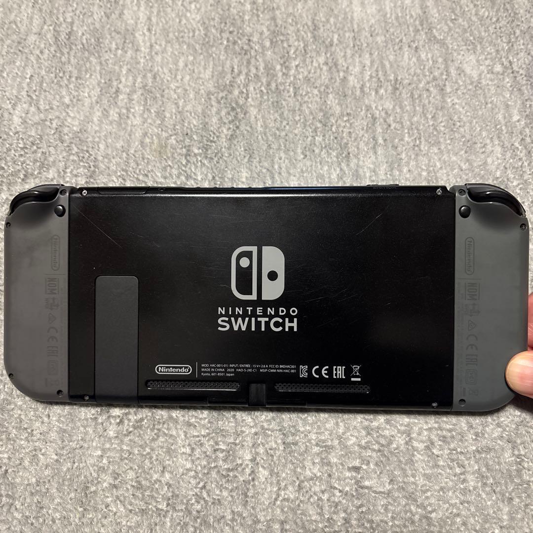 Nintendo Switch 本体 グレー　純正付属品有り