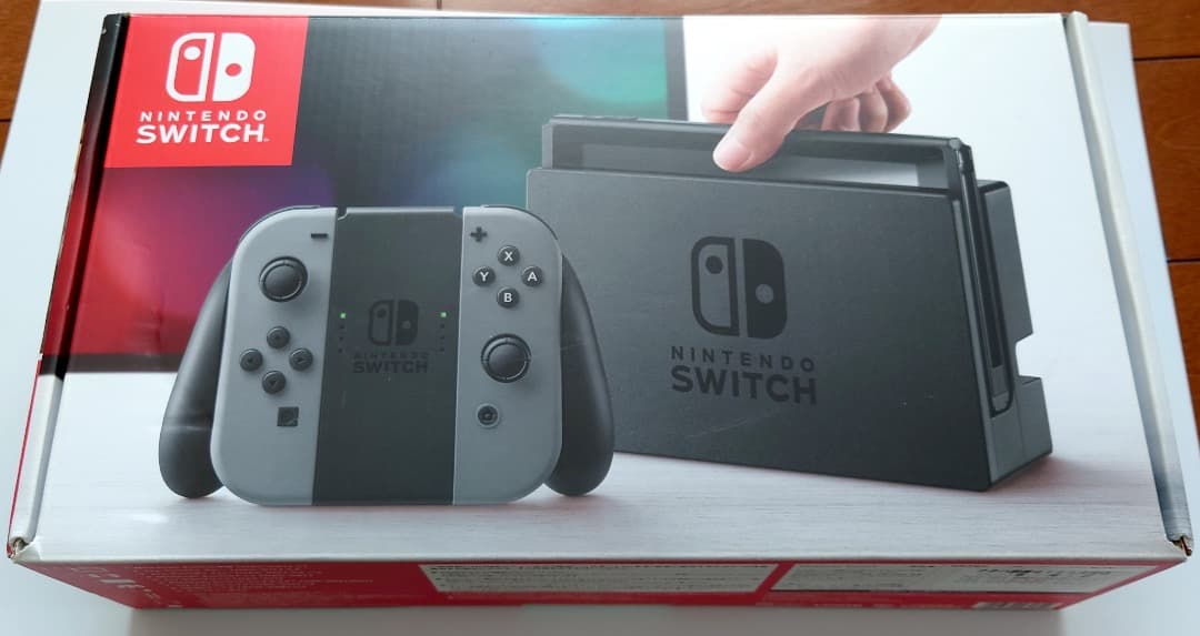 Nintendo Switchスイッチ本体(Joy-Con充電グリップに変更)