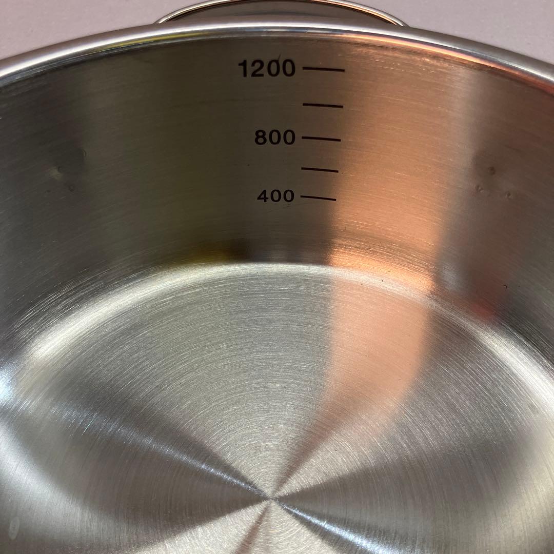 DANSK KITCHEN ステンレス両手鍋 16cm