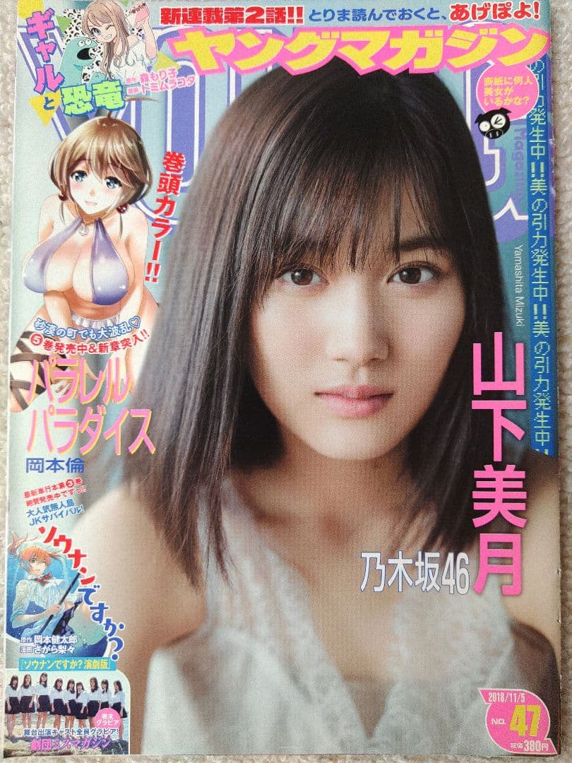 ヤングマガジン　グラビア　針金取り出し