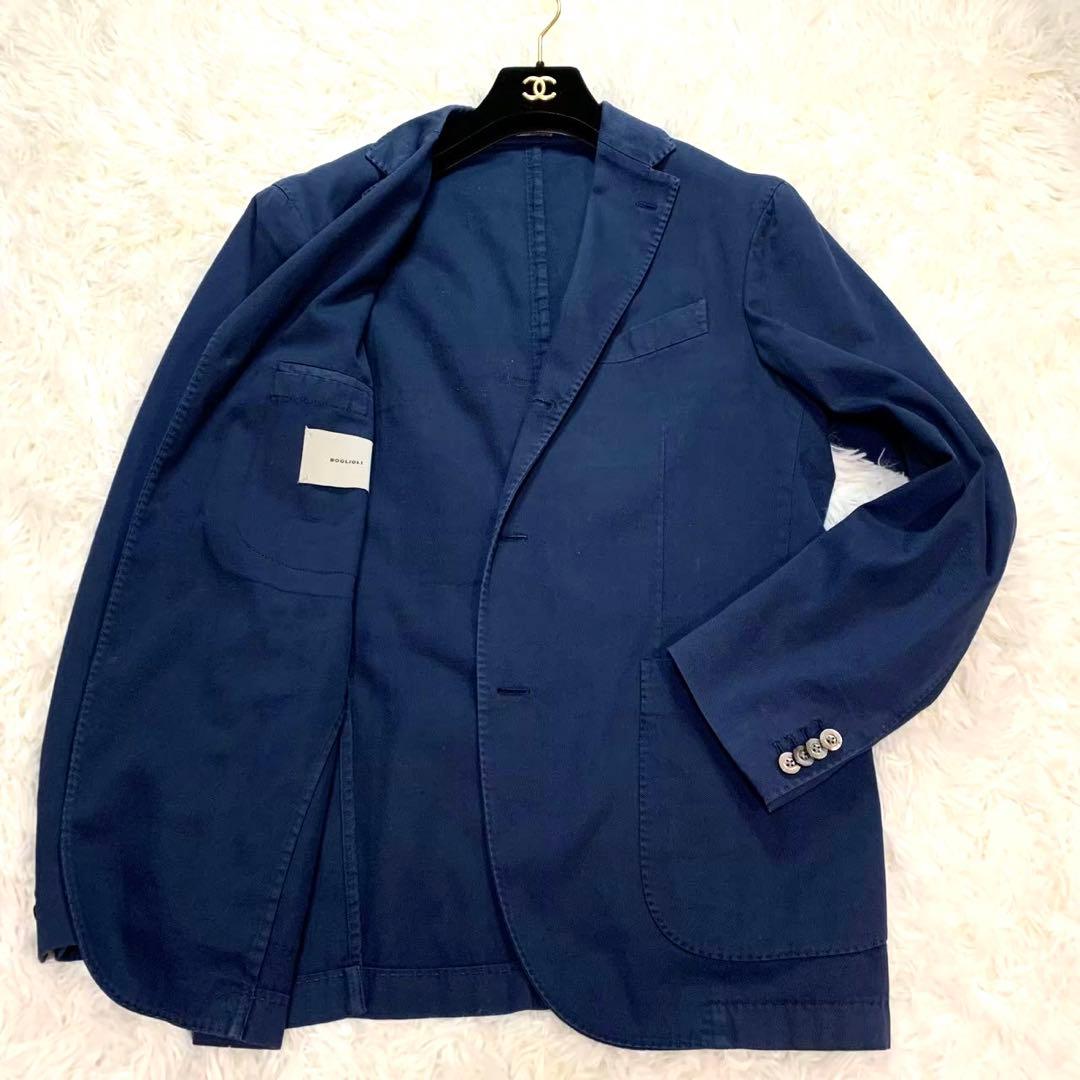BOGLIOLI ボリオリ COAT テーラードジャケット ネイビー 3B 48
