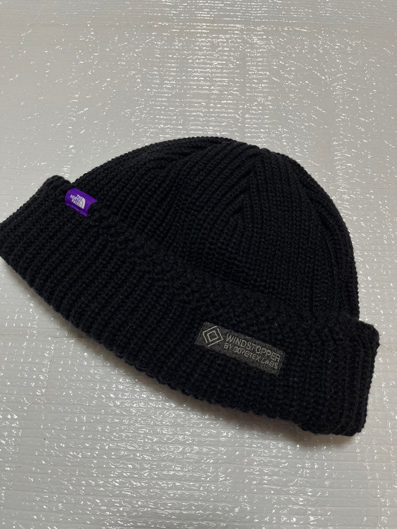 【完売】ノースフェイスパープルレーベル ワッチキャップ WINDSTOPPER