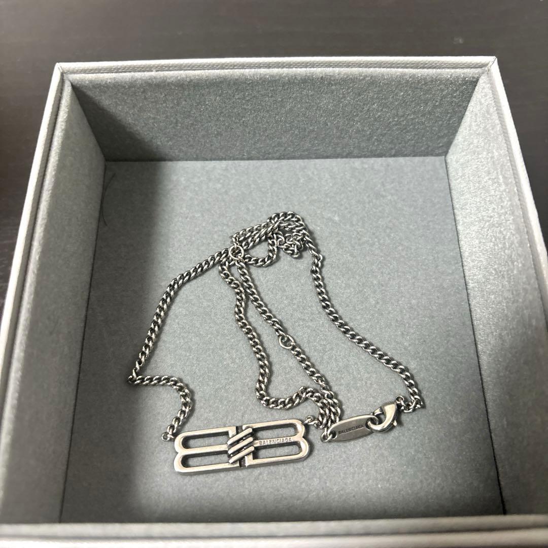 BALENCIAGA シルバーネックレス