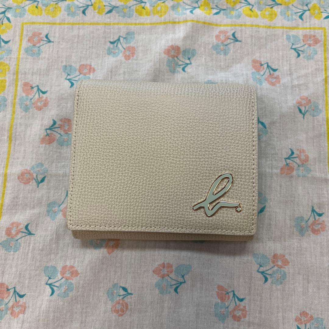 ほぼ新品　agnès b. 二つ折り財布