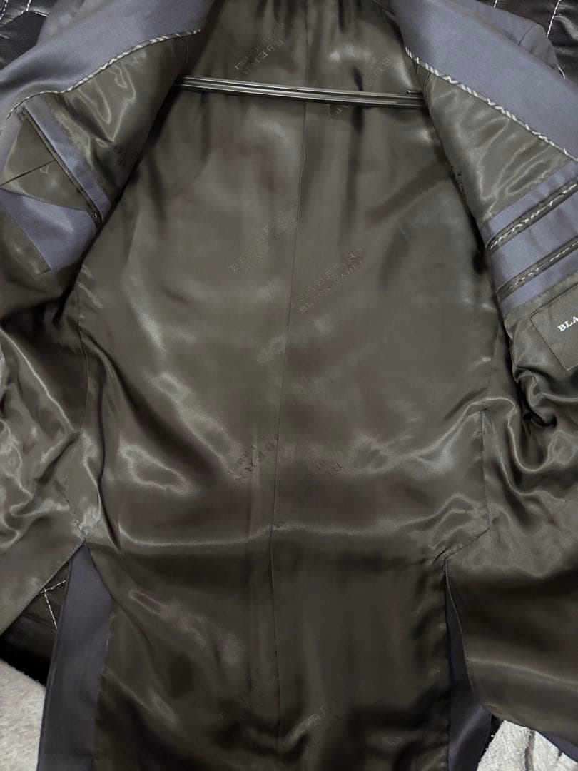 BURBERRY BLACK LABEL スーツセットアップ Lクリーニング済