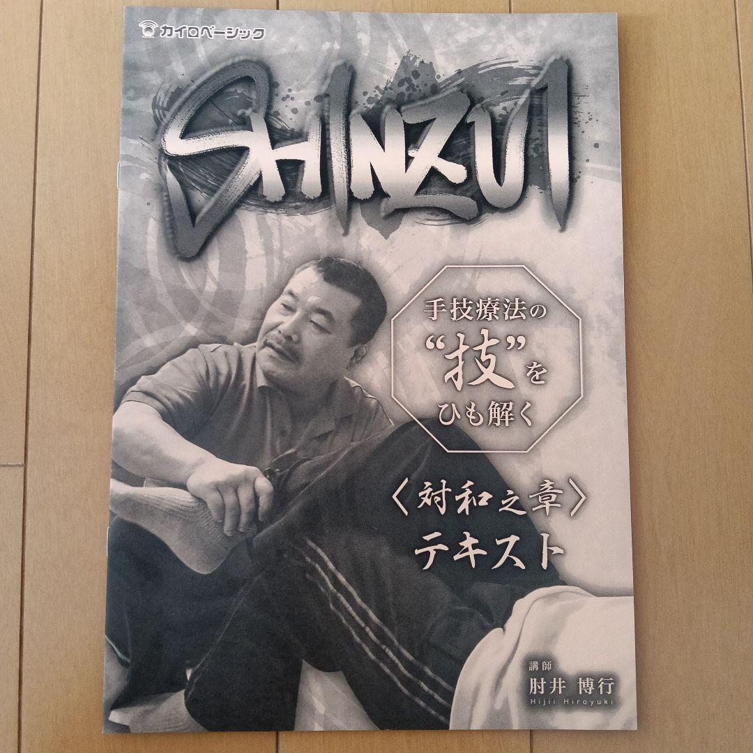 SHINZUI 手技療法 DVD 2枚組　肘井博行