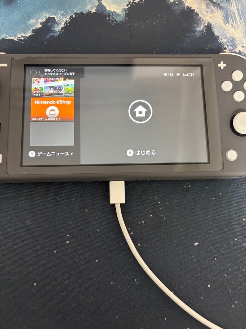 Nintendo Switch Lite グレー + 任天堂純正キャリングケース