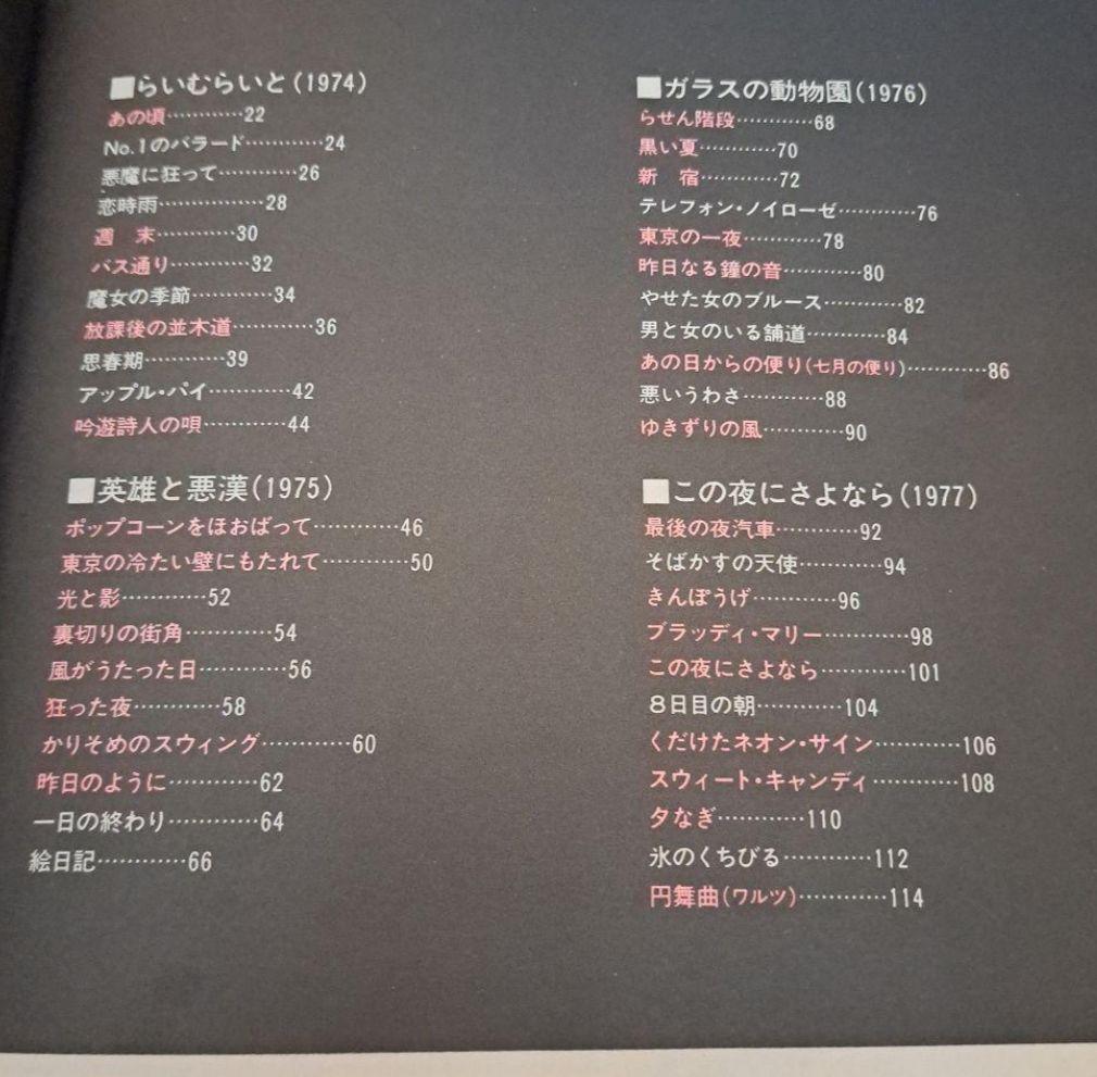 甲斐バンド全曲集　Kain Band楽譜