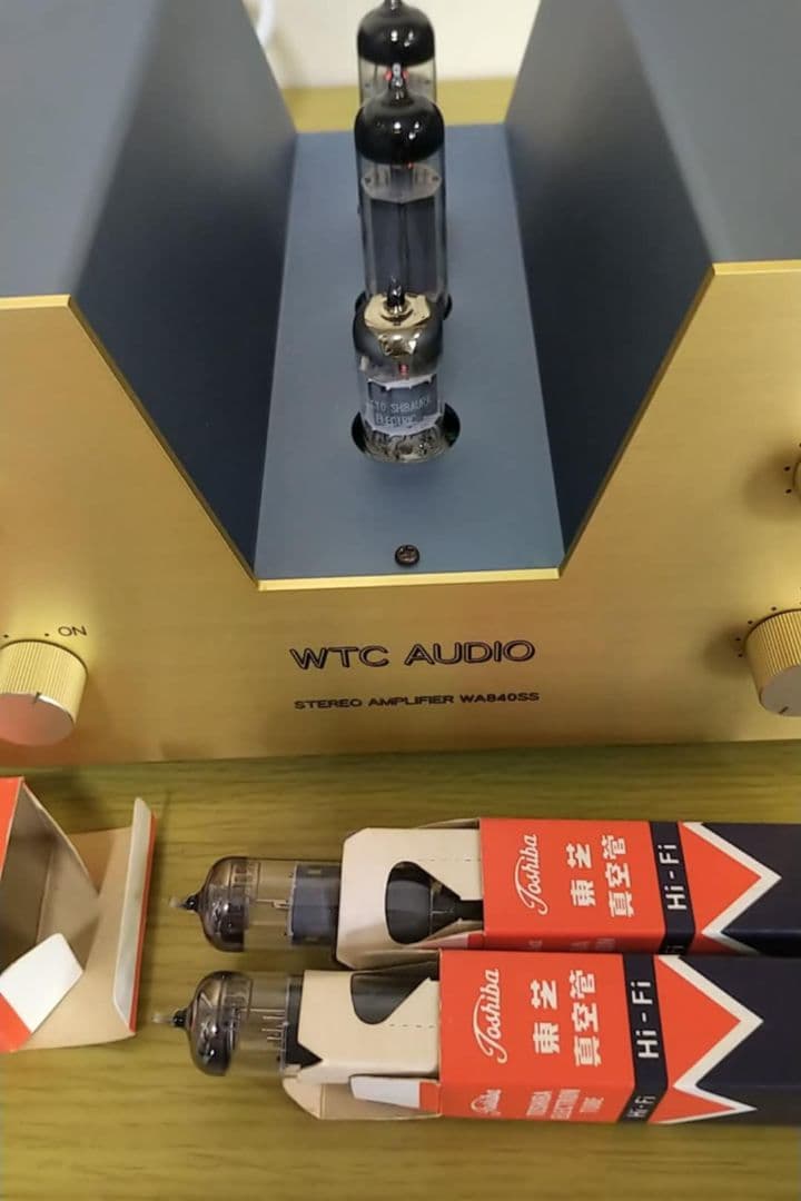 美品WTC AUDIO WA840SS- 6BQ5/EL84 真空管アンプ 本体
