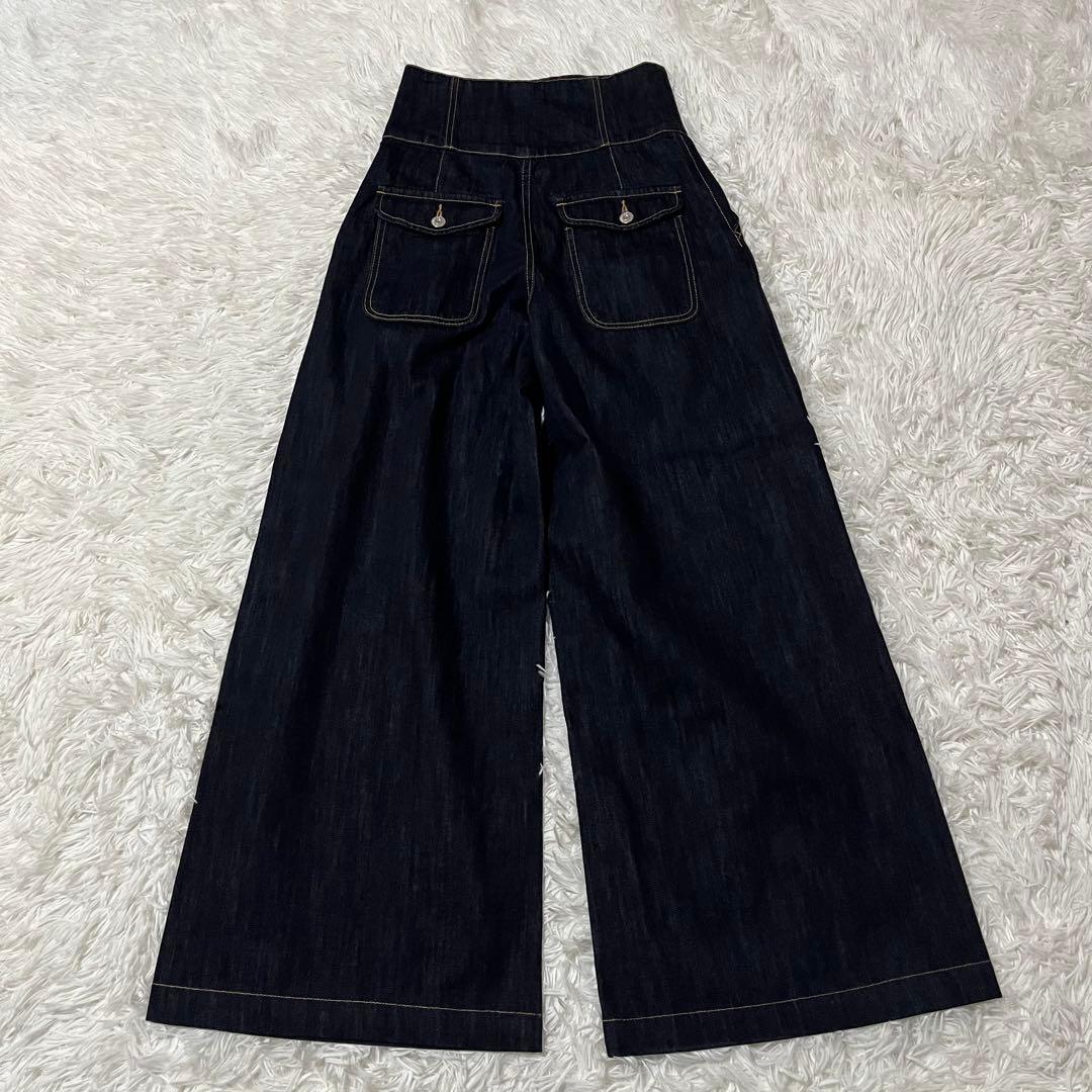 極美品✨マウジー CORSET DESIGN BAGGY デニムパンツ サイズ1