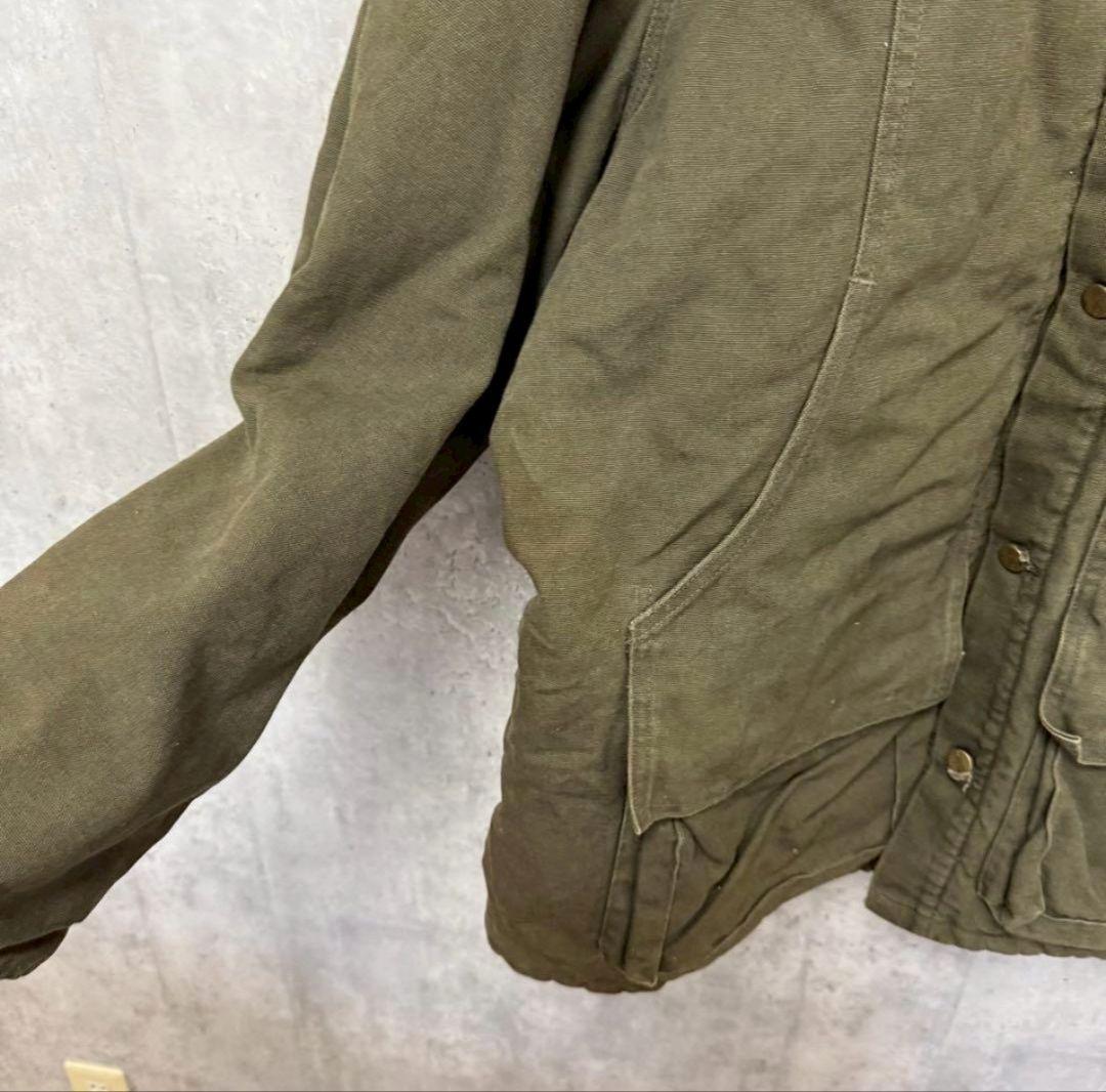 Carhartt　ダックジャケット　USA製　フェード　ワーク　2XL