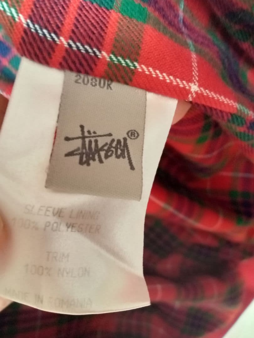 ア*マ様 stussy×BARACUTA サイズМコラボ周年記念限定old G9