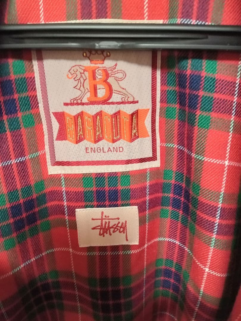 ア*マ様 stussy×BARACUTA サイズМコラボ周年記念限定old G9