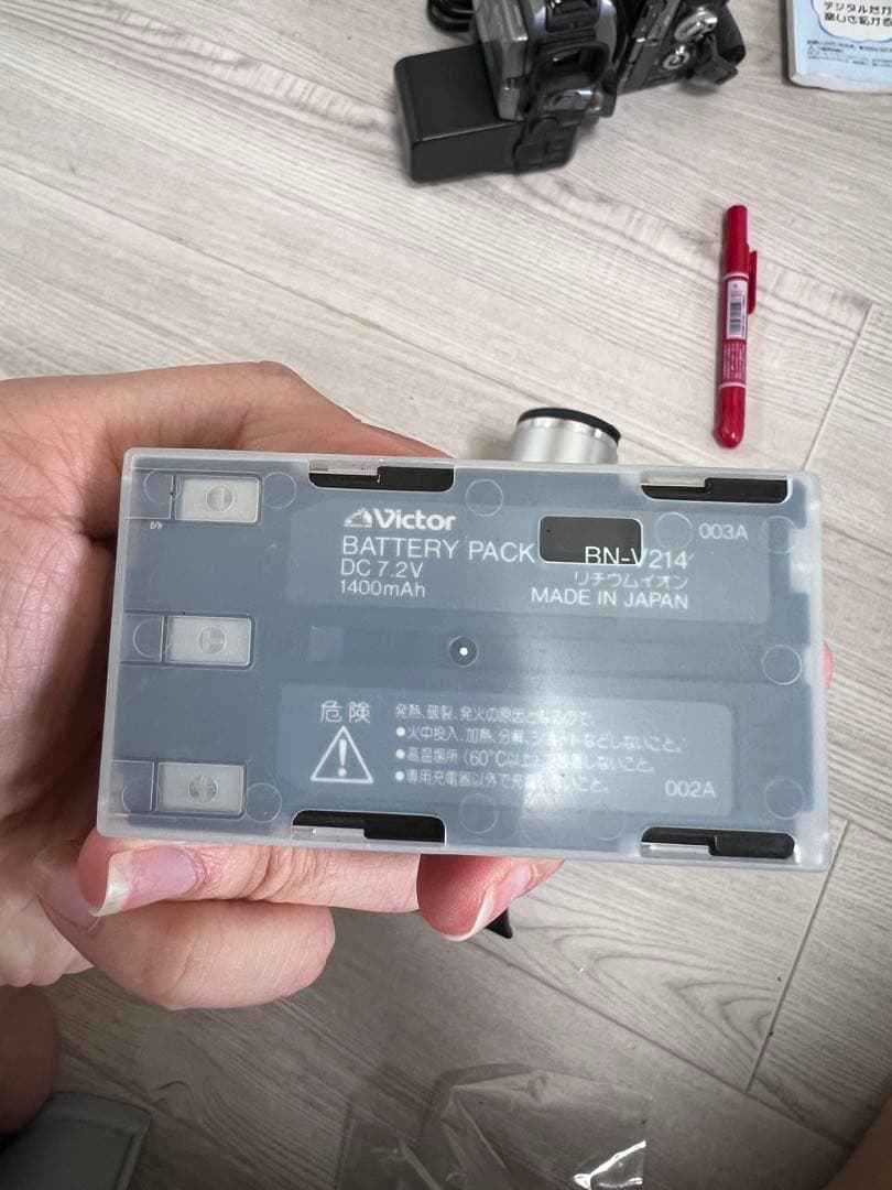 【動作確認済】Victor GR-DVA1 ビデオカメラ フルセット 付属品多数