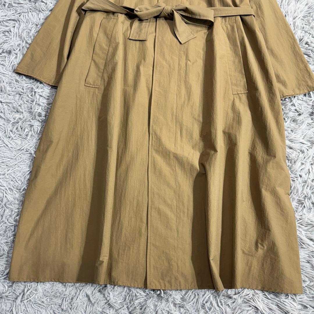 美品✨21SS ティッカ ライトコート ベルト スプリング ゆったり 洗える F