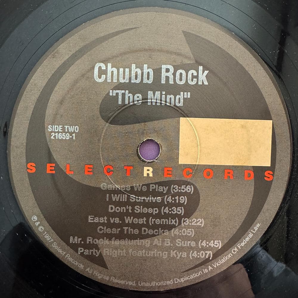 洋楽 Chubb Rock / The Mind