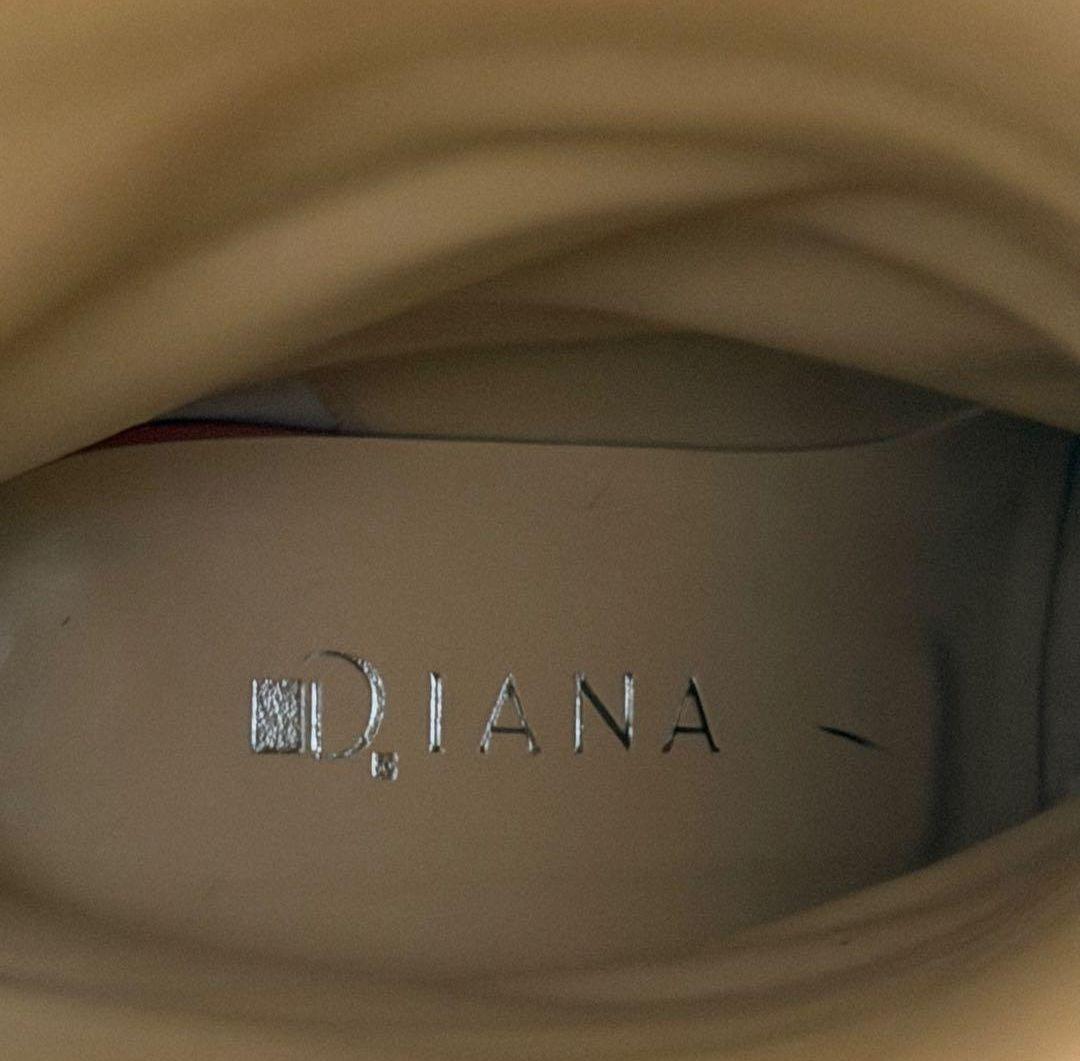 DIANA ダイアナ ロングブーツ ブラック レザー 25.5㎝